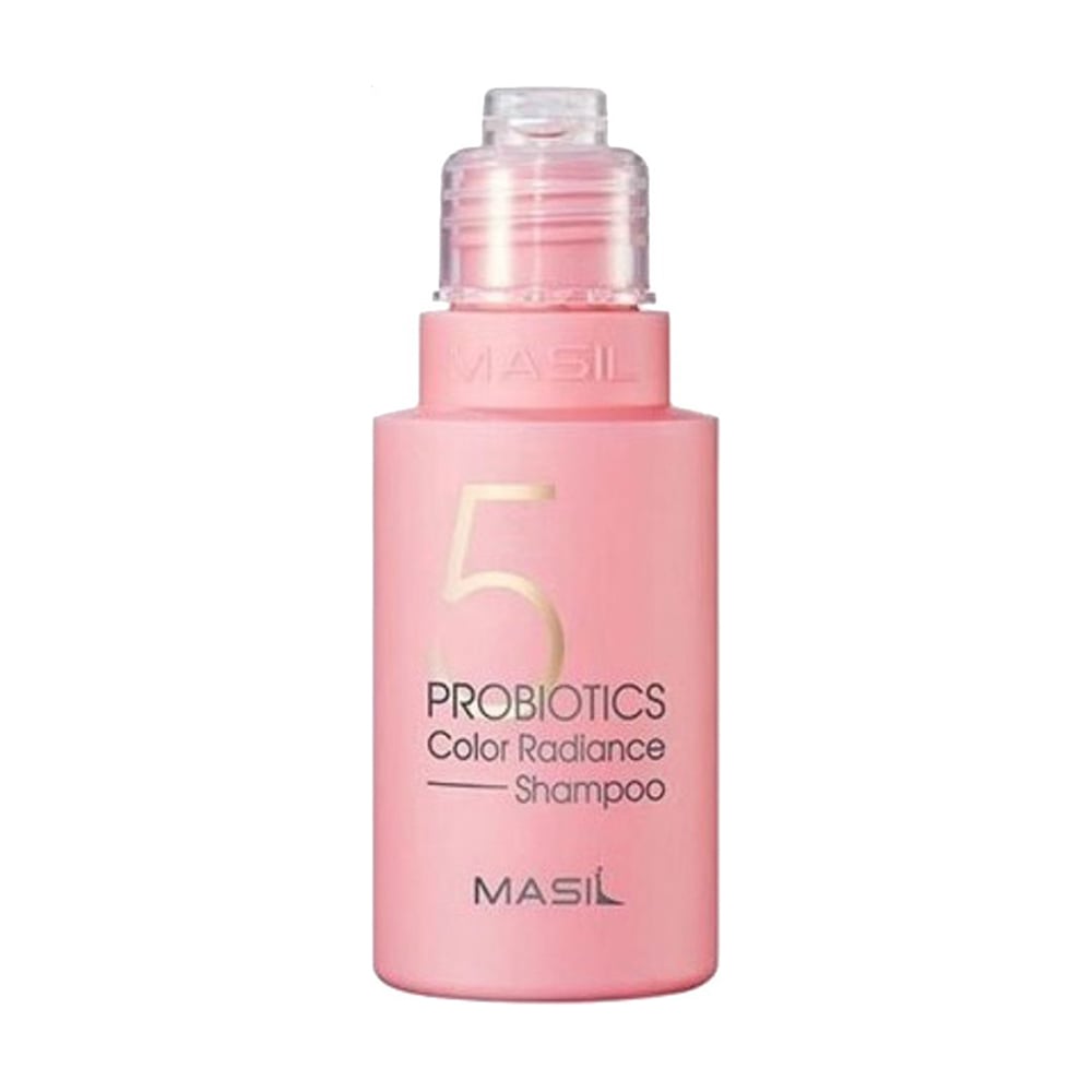 Шампунь Masil 5 Probiotics Color Radiance Shampoo для захисту кольору волосся, з пробіотиками, 50 мл